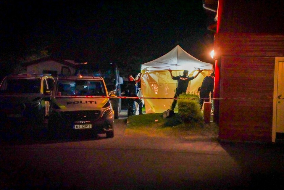 En kvinne i 20-årene ble lørdag kveld funnet død i en bolig i Stjørdal. Ektemannen er siktet for drap. En kvinne i 20-årene ble lørdag kveld funnet død i en bolig i Stjørdal. Ektemannen er siktet for drap. Foto: Joakim Halvorsen / NTB