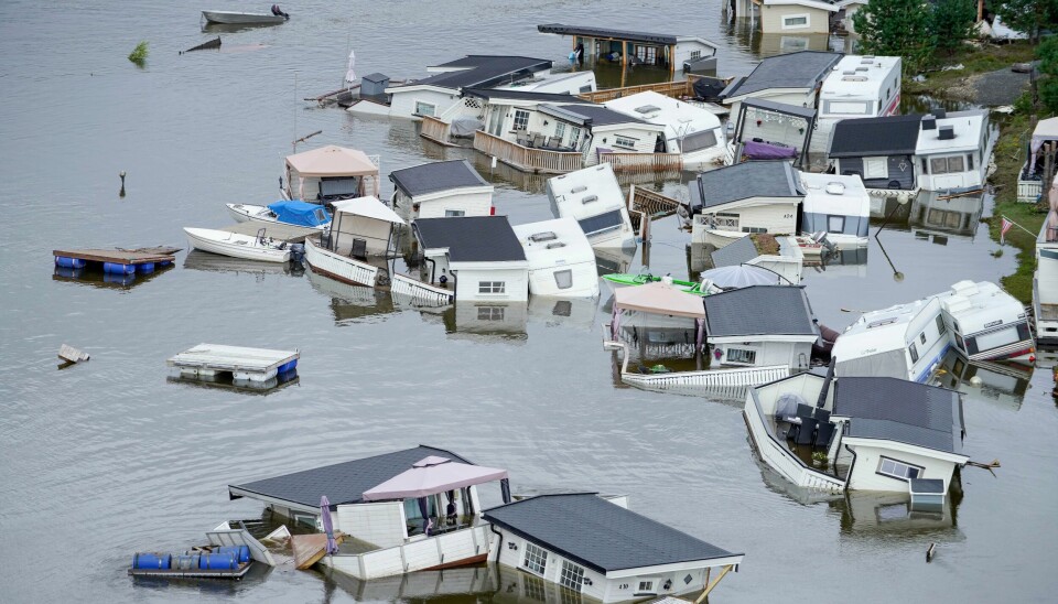 Illustrasjonsfoto. Her fra ekstremværet Hans. Campingplassen i Bagn var blant dem som ble hardt rammet av uværet Hans og den påfølgende flommen. Foto: Ole Berg-Rusten / NTB