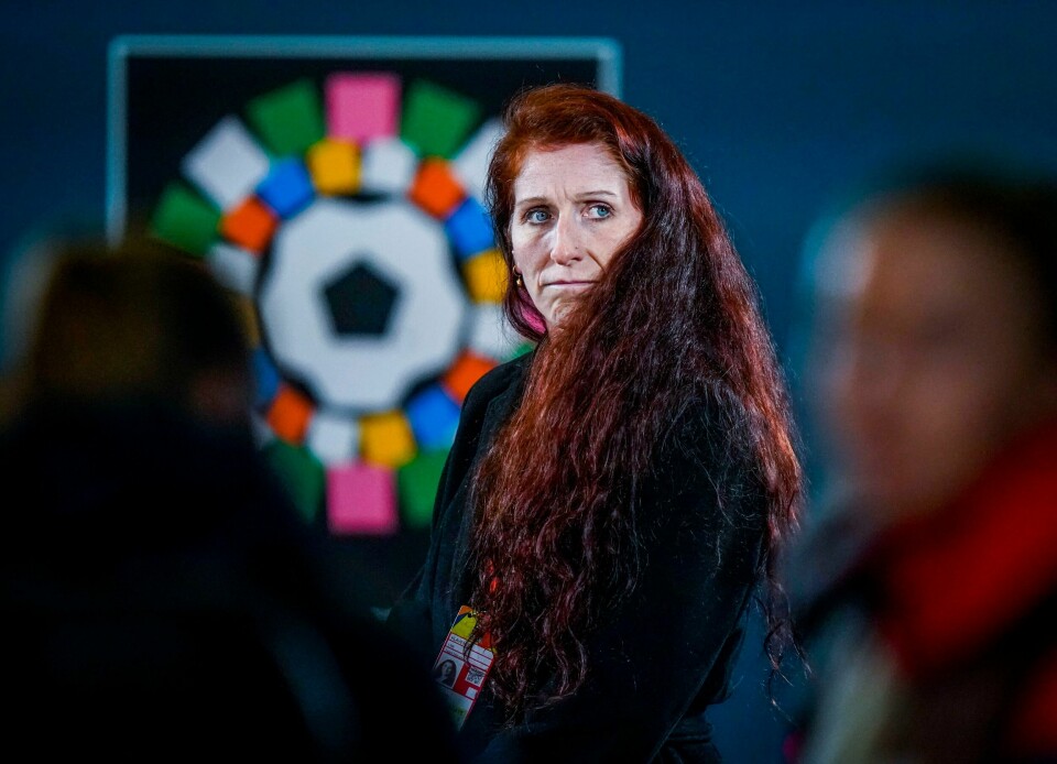 Norges fotballpresident Lise Klaveness. Norges fotballpresident Lise Klaveness går hardt ut mot Spanias fotballpresident Luis Rubiales.Foto: Lise Åserud / NTB