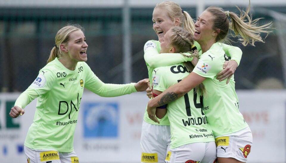 LSK Kvinner slo Brann og er klar for semifinale i fotball-NM. LSK Kvinner slo Brann og er klar for semifinale i fotball-NM.Foto: Jan Kåre Ness / NTB