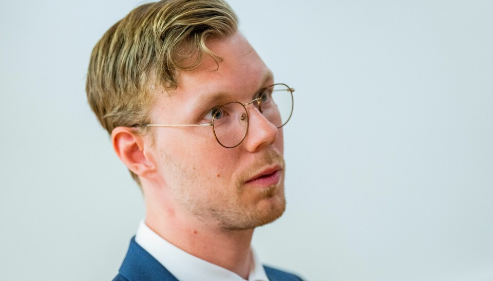 Tobias Judin, seksjonssjef for internasjonal seksjon i Datatilsynet, under tvistesaken mellom Facebook og Datatilsynet. Portrett