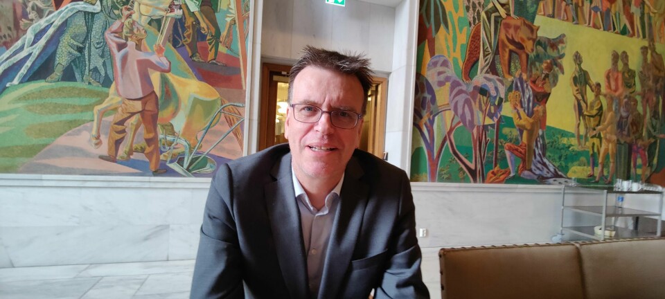Bjørn Revil, bystyrerepresentant for Fremskrittspartiet i Oslo. Portrett