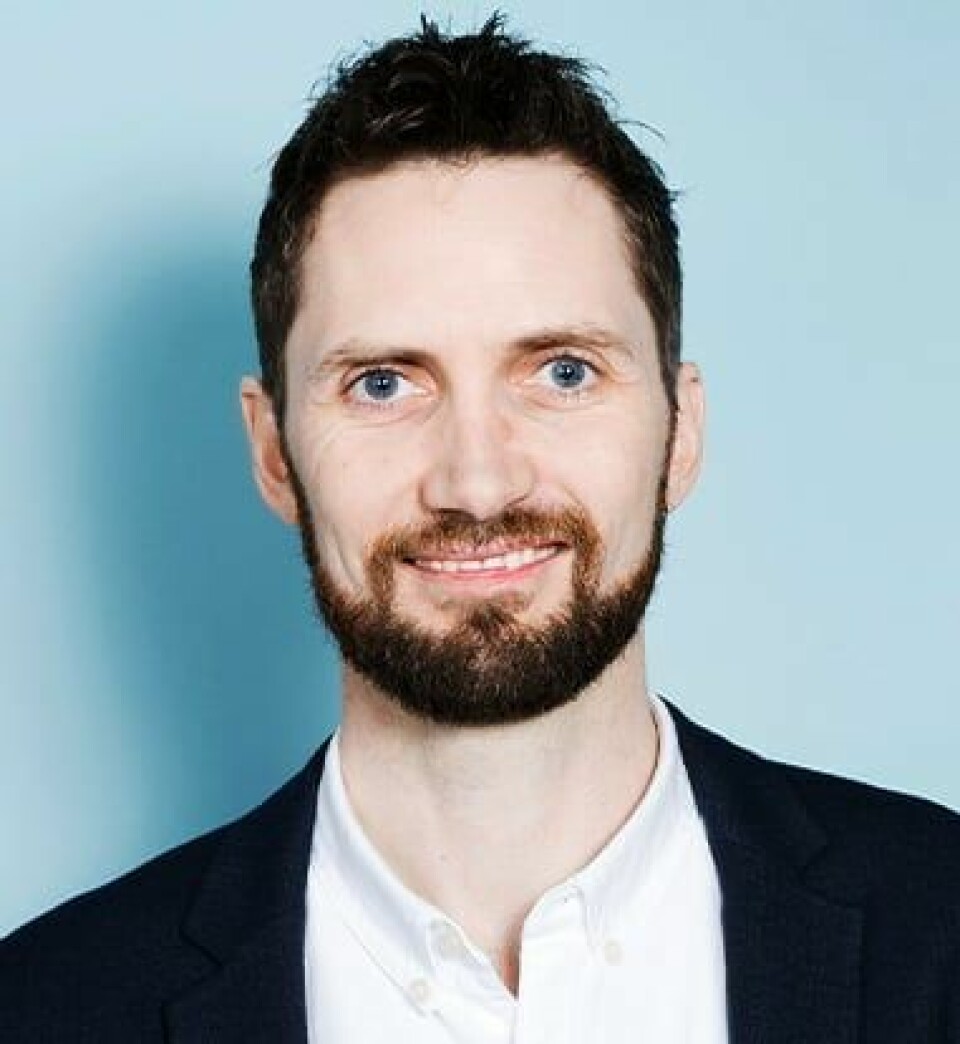 Mads Uggerby er bærekraftsdirektør i vann- og avløpskonsernet Envidan. Mads Uggerby