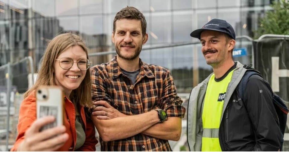 Marie Sneve Martinussen, Rødt-leder, fagforeningsleder for Tømrer og Byggfagforeningen Alexander Hopland-Wøien og klubbleder i Hent, Mathis Marie. Marie Sneve Martinussen, Rødt-leder, fagforeningsleder for Tømrer og Byggfagforeningen Alexander Hopland-Wøien og klubbleder i Hent, Mathis Marie.