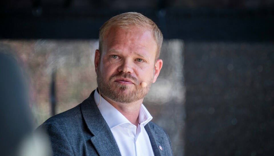Kristiansand-politiker Kenneth Mørk (Ap). Kristiansand politiker Kenneth Mørk (Ap) deltar i en kommuneduell Charlotte Finnestad (KrF) og Mathias Bernander (H) under Arendalsuka.