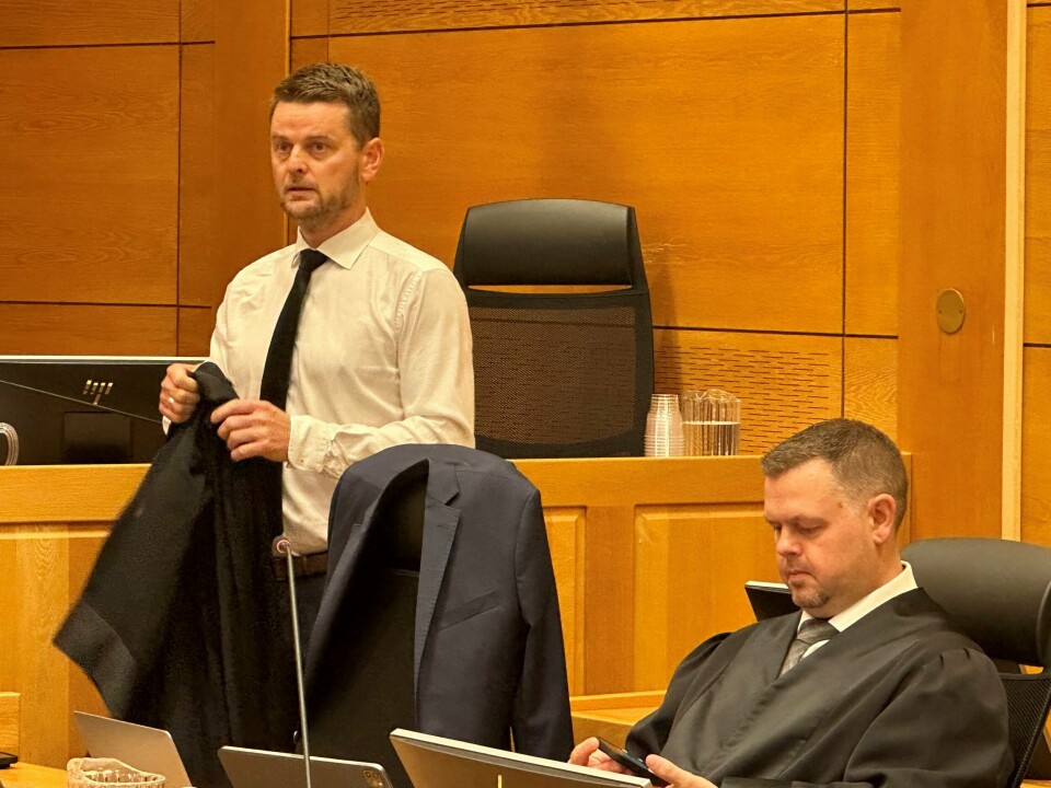 Stian Kristensen (t.v.) og Stian Bråstein, forsvarere for Johny Vassbakk, holdt onsdag sitt innledningsforedrag i Gulating lagmannsrett. Stian Kristensen (t.v.) og Stian Bråstein, forsvarere for Johny Vassbakk, holdt onsdag sitt innledningsforedrag i Gulating lagmannsrett.
