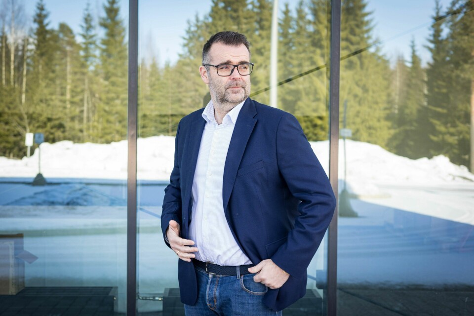 Kent Ranum (H) ser venstresiden bak seg, og skal nå forsøke å styre en sekspartikoalisjon i trønderhovedstaden. Han ønsker også at Trondheim skal få en byrådsleder, og ikke en ordfører. Han foreslår parlamentarisme i byen fra og med høsten 2024. Kent Ranum håper Høyre kan overta makten i Trondheim for første gang på 20 år. Foto: Alf Simensen / NTB