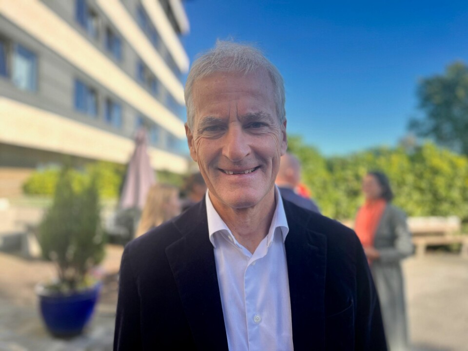 Statsminister Jonas Gahr Støre Støre besøk stavanger husassistent valgkamp