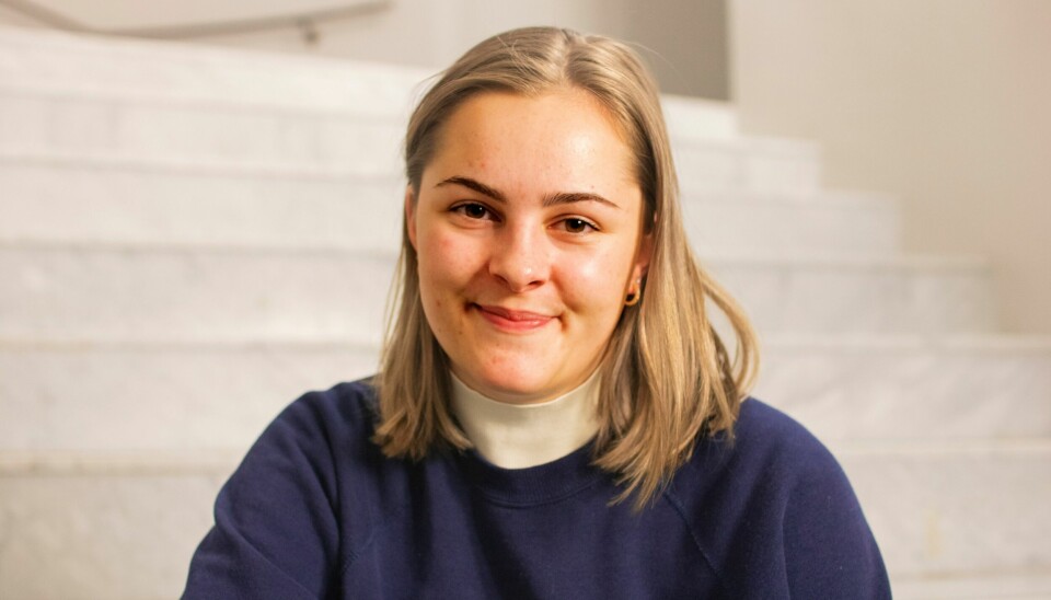 Elisabeth Tangen er leder i Oslo Unge Høyre. Portrett