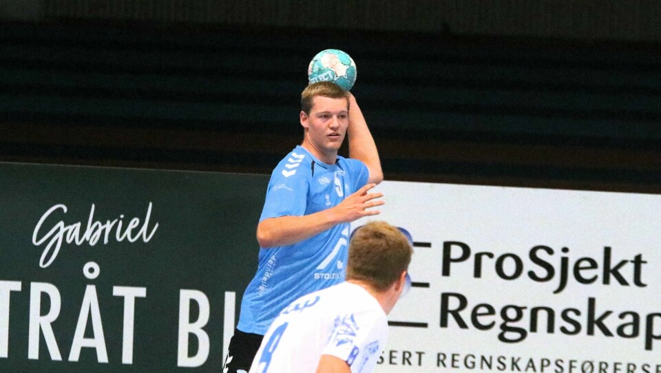 Martin Eberlein er spent på om laget klarer å spille like godt gjennom hele sesongen. Sandnes Håndball-Nærbø