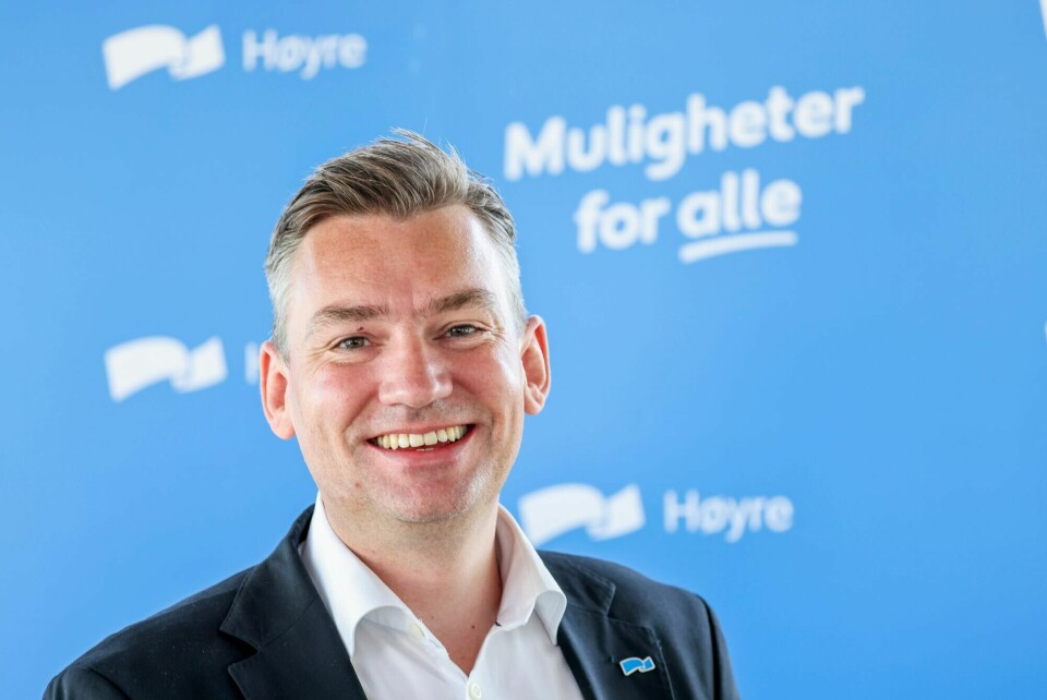 Henrik Asheim, nestleder i Høyre. Henrik Asheim, nestleder i Høyre.