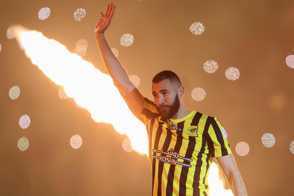 Karim Benzema ble solgt fra Real Madrid til Al-Ittihad i sommer. Foto: AP/NTB. Karim Benzema ble solgt fra Real Madrid til Al-Ittihad i sommer. Foto: AP/NTB.