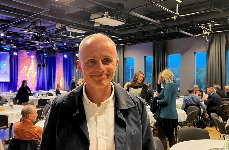 Å berge Oslofjorden er det aller viktigste for Erik Skauen, leder i Fredrikstad MDG. Her på valgvake på Litteraturhuset i Fredrikstad. Å berge Oslofjorden er det aller viktigste for Erik Skauen, leder i Fredrikstad MDG. Her på valgvake på Litteraturhuset i Fredrikstad.