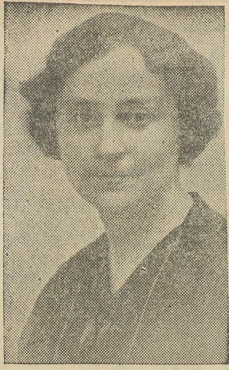 Portrett av Astri Stockfleth trykket i Tidens Tegn, lørdag 15. oktober 1932. Portrett av Astri Stockfleth trykket i Tidens Tegn, lørdag 15. oktober 1932.