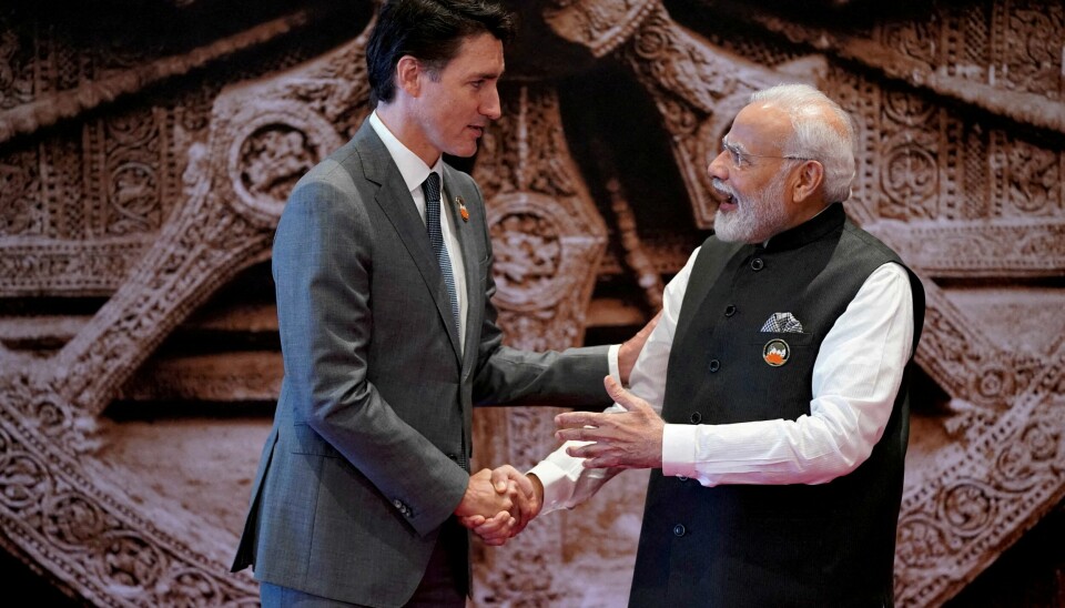 Indias statsminister Narendra Modi og Canadas Justin Trudeau gikk fra varme til iskulde etter påstander om drap. .