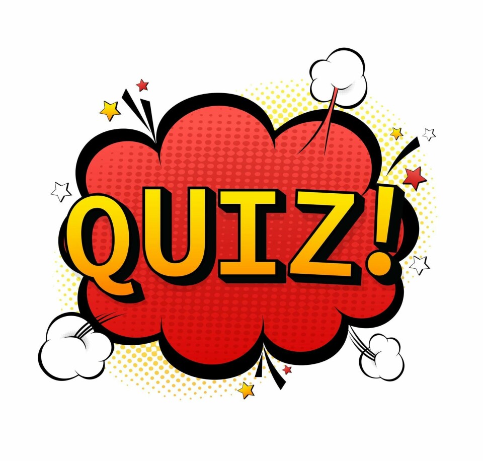 Dagens quiz. Dagens quiz.