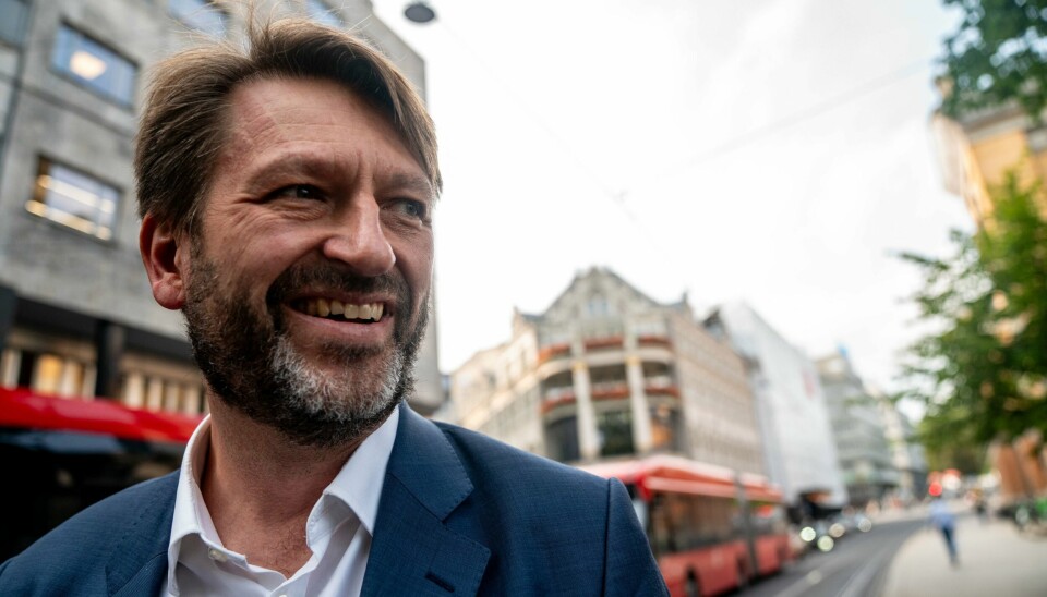 Høyres byrådslederkandidat Eirik Lae Solberg (H) får det ikke som han vil. .