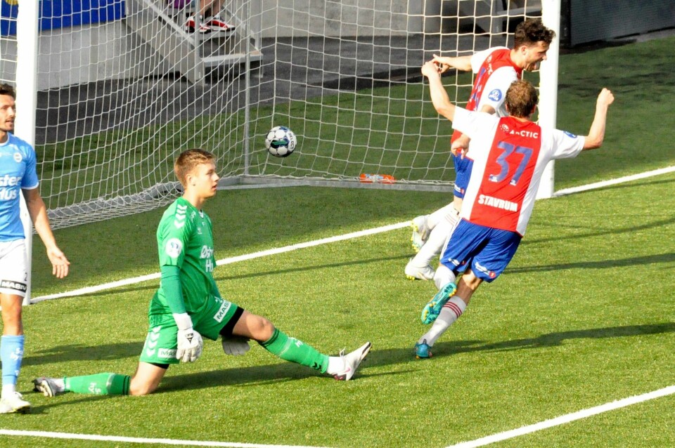 Sander Lønning var strålende for Ulf onsdag. Her er han i en tidligere kamp mot KFUM. Sander Åke Lønning