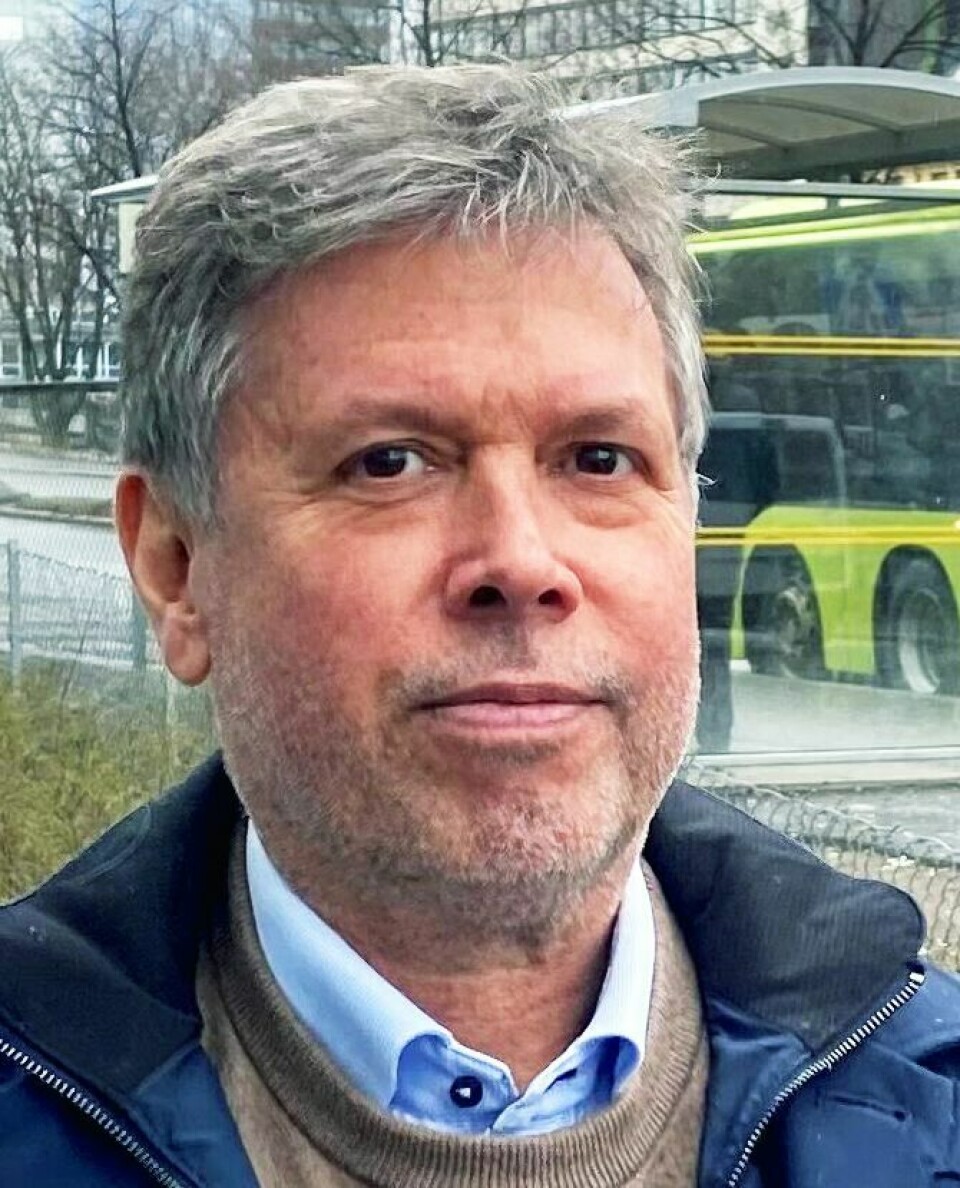 Jim Klungnes er leder i Yrkestrafikkforbundet. Jim Klungnes