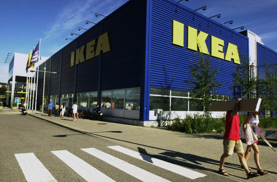Møbel-varehuset IKEA på Furuset. Ikea får ikke lov til å rive dagens bygning for å bygge nytt på Furuset i Oslo. Foto: Erlend Aas / NTB