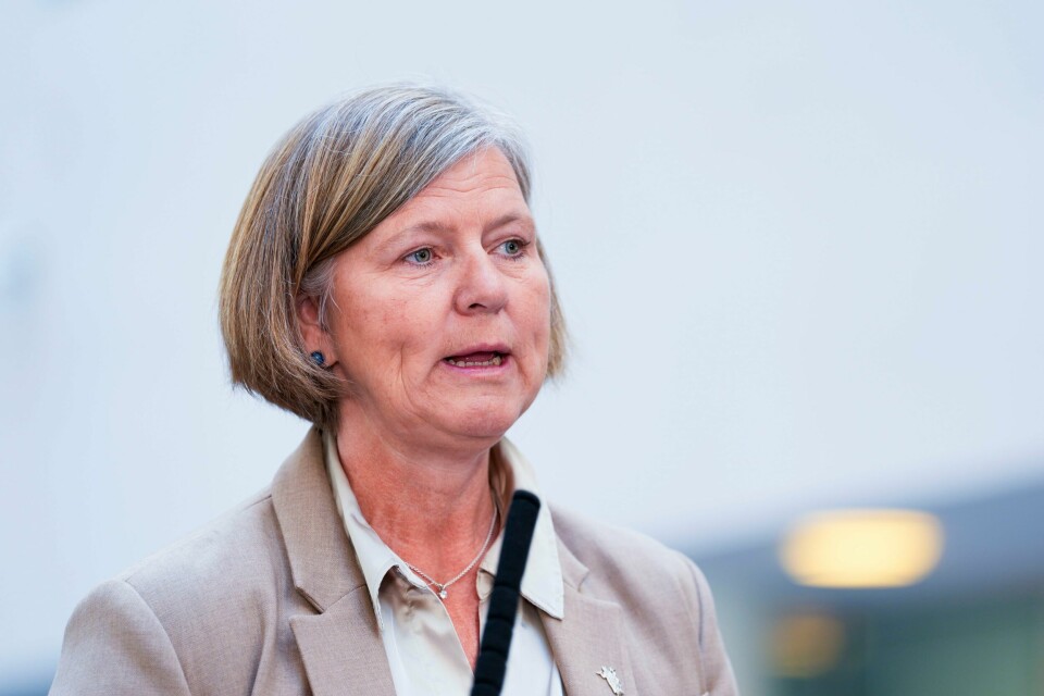 Legeforeningen og president Anne-Karin Rime tar til orde for å utrede avvikling av Helseplattformen. Legeforeningen og president Anne-Karin Rime tar til orde for å utrede avvikling av Helseplattformen. Foto: Terje Pedersen / NTB
