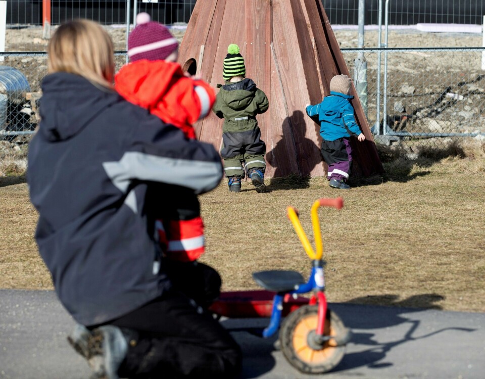 Tidlig i de fleste barns liv møter en barnehagen, som er en viktigere arena for barnas oppvekts enn mange kanskje tror, mener Venstres Rune Askeland. Foto: Gorm Kallestad / NTB scanpix