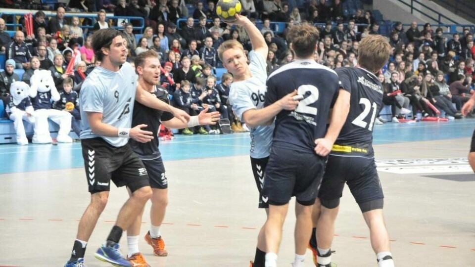 Andre Ellertsen og Sandnes måtte avgi poeng mot Haslum søndag. FOTO: ESPEN IVERSEN