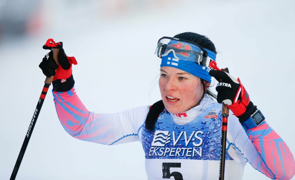 Kristia Pärmäkoski er Finlands store gullhåp på tirsdagens 10km.