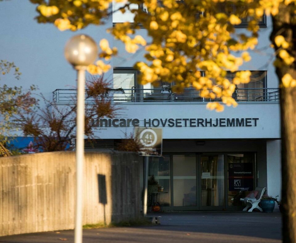 HOVSETERHJEMMET: Egentlig ligger det på Hovseter, men mens det bygges der ligger hjemmet på Økern.