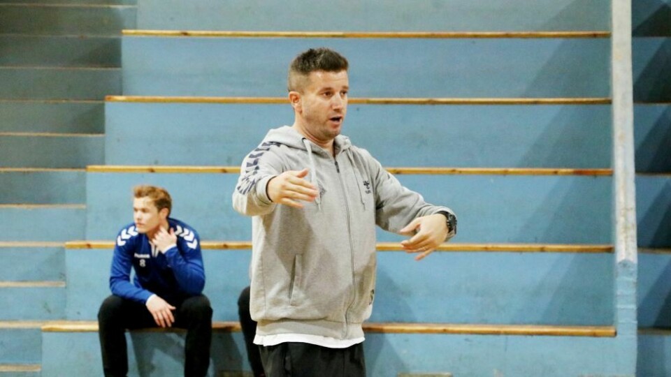 Dalibor Sedjak og Sandnes HK er klare for eliteserien. Sportsleder Espen Iversen håper laget nå kan vekke ekte lidenskap rundt sporten i Sandnes. FOTO: PÅL KARSTENSEN