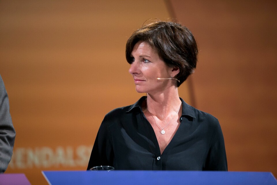 Pasient- og brukerombud i Oslo og Akershus Anne-Lise Kristensen. Arendal 20170817.
Pasient- og brukerombud i Oslo og Akershus Anne-Lise Kristensen under helsedebatt under Arendalsuka om sykehusøkonomi og framtida for sykehusene våre.
Hadde vi ikke verdens beste helsevesen? Eller kaster vi bort den muligheten?
Foto: Torstein Bøe / NTB scanpix