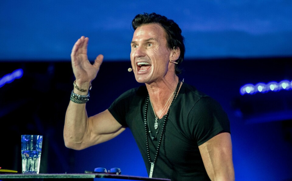 Petter Stordalen, her på Norsk olje og gass' årskonferanse tidligere i år. Foto: NTB scanpix