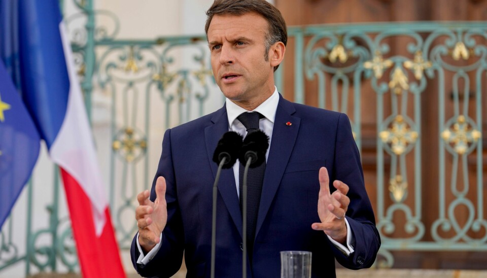 Frankrikes president Emmanuel Macron hadde tirsdag en telefonsamtale med Israels statsminister Benjamin Netanyahu, ifølge hans kontor. Arkivfoto. Frankrikes president Emmanuel Macron hadde tirsdag en telefonsamtale med Israels statsminister Benjamin Netanyahu, ifølge hans kontor. Arkivfoto: Ebrahim Noroozi / AP / NTB