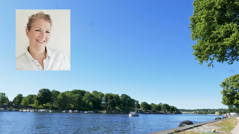 UTSIKT: – Vi har en av Fredrikstads beste utsikter og gleder oss til The Tall Ships Races, sier Helene Christophersen (innfelt). Hun har lagt huset ut for leie til arrangementet. UTSIKT: – Vi har en av Fredrikstads beste utsikter og gleder oss til The Tall Ships Races, sier Helene Christophersen (innfelt). Hun har lagt huset ut for leie til arrangementet.