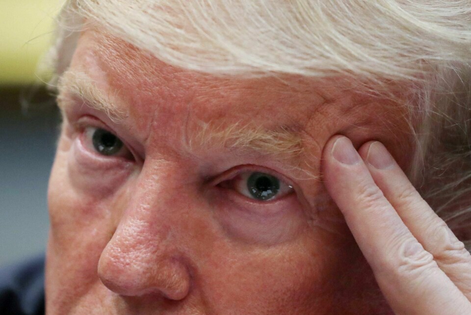 Ingen kan bryte amerikanske påbud uten å få pisk. FOTO: KEVIN LAMARQUE/NTB SCANPIX.