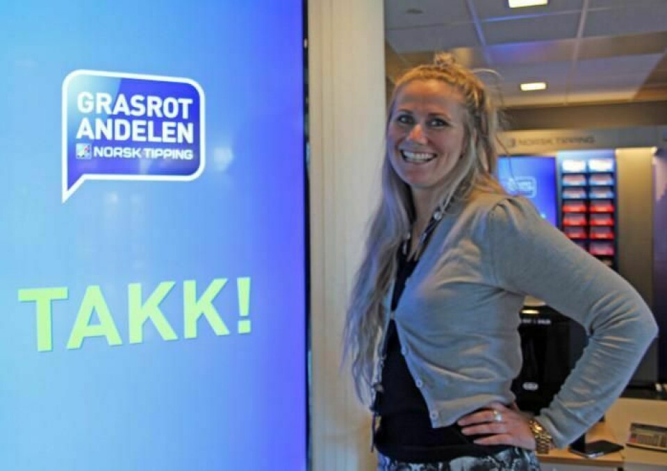 Grasrotsjef Anne Helseth i Norsk Tipping.