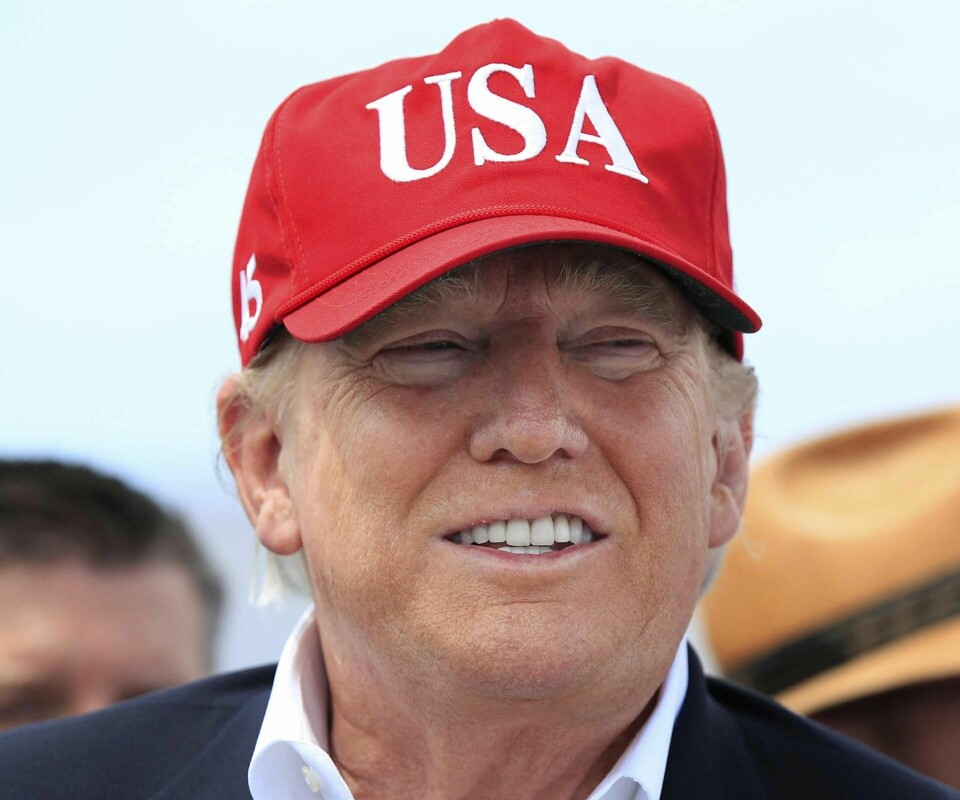 President Trump er eit svært opplagt døme på ein rasist som fornektar sin eigen rasisme, skriv vår kommentator.FOTO: NTB SCANPIX