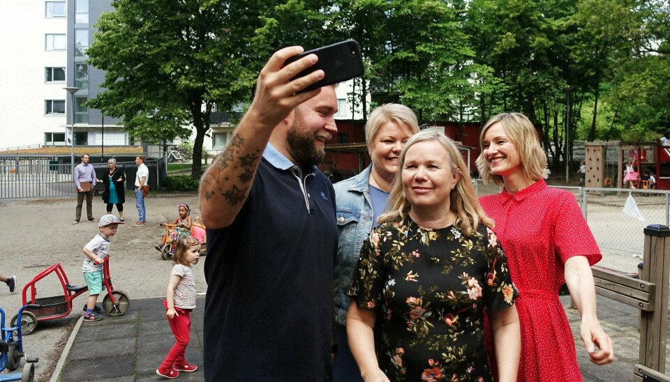 bydel og byråd: Fra venstre: Marius Sjømæling, Marthe Scharning Lund, Ellen Oldereid og Inga Marte Thorkildsen. bydel og byråd: Fra venstre: Marius Sjømæling, Marthe Scharning Lund, Ellen Oldereid og Inga Marte Thorkildsen.
