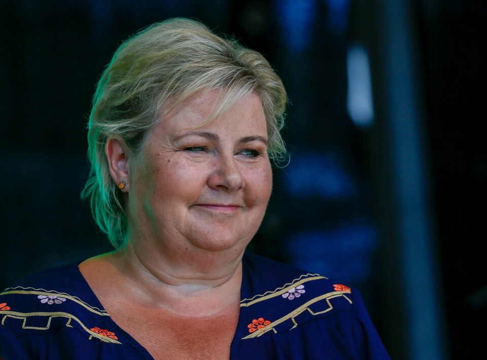 Statsminister Erna Solberg (H) er den mest omtalte personen i norske medier i første halvår i år.