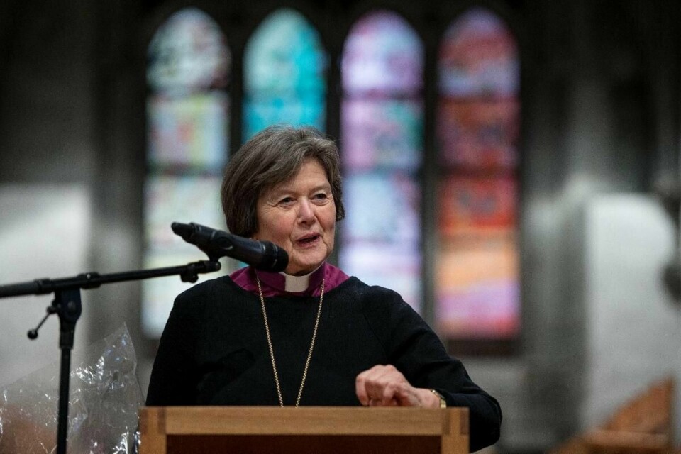 Ny ledende biskop skal ansettes. Det er ventet at Helga Haugland Byfuglien vil kunngjøre sin avgang om kort tid. FOTO: NTB SCANPIX