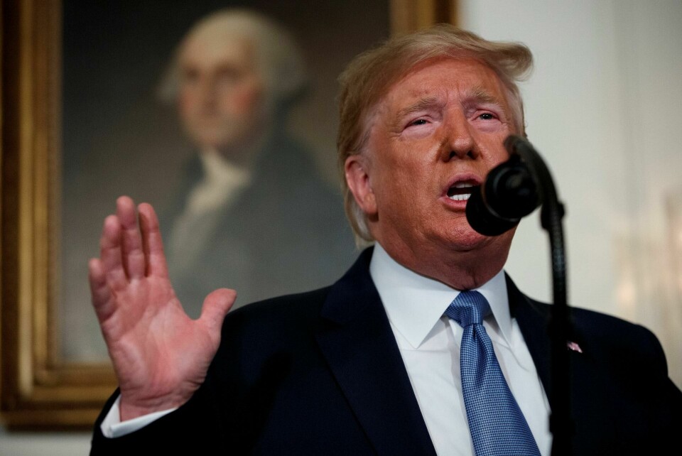 talte: USAs president Donald Trump talte mandag til nasjonen. I dag besøker han El Paso. FOTO: NTB SCANPIX talte: USAs president Donald Trump talte mandag til nasjonen. I dag besøker han El Paso. FOTO: NTB SCANPIX