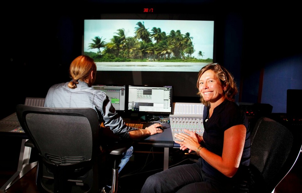 Regissør Maria Sødahl, her under arbeidet med debutfilmen «Limbo» i 2010