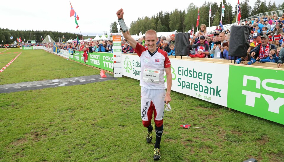 Olav Lundanes tok to gull i orienterings-VM i Østfold.