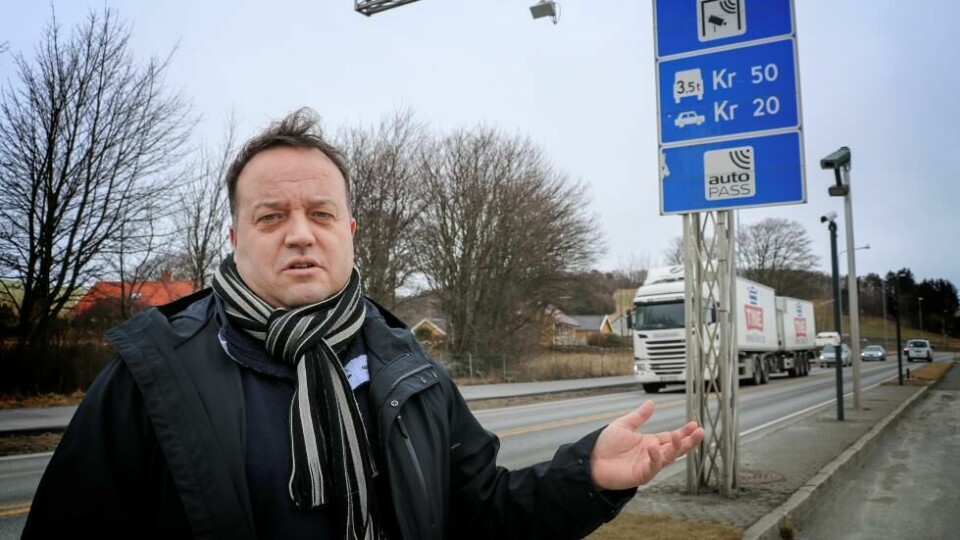 Frode Myrhol i «Folkeaksjonen nei til mer bompenger» Frode Myrhol i «Folkeaksjonen nei til mer bompenger»
