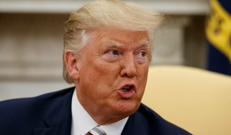 President Donald Trump utsetter møtet med Danmark fordi statsminister Mette Frederiksen ikke ønsker å diskutere salg av Grønland.
