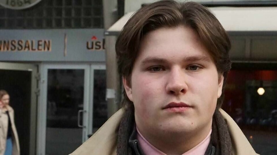 Simon Laabak¸klima og miljøansvarlig i AUF i Østfold
