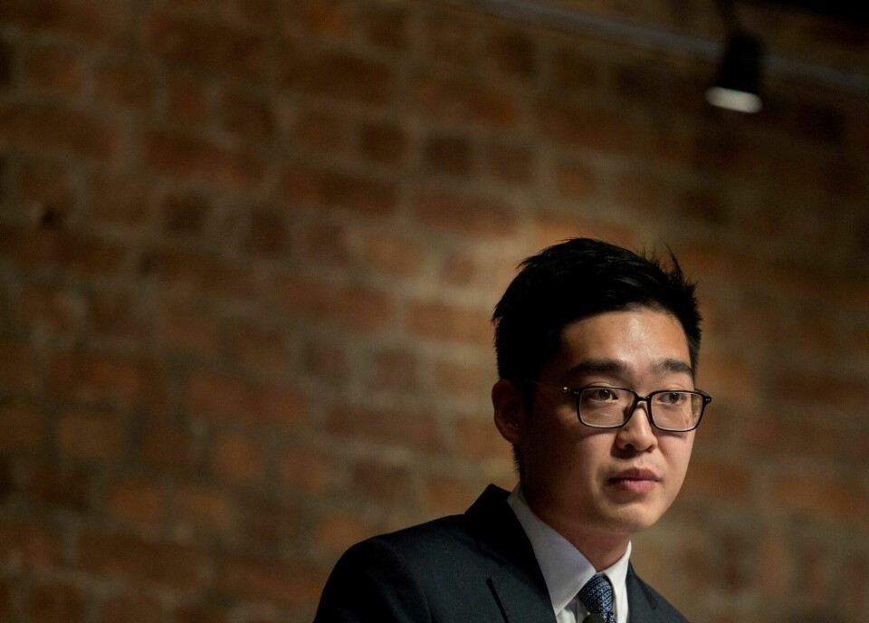pågrepet: Andy Chang ble pågrepet denne uka i Hongkong. FOTO: NTB SCANPIX pågrepet: Andy Chang ble pågrepet denne uka i Hongkong. FOTO: NTB SCANPIX