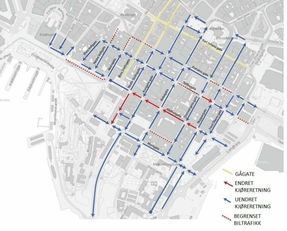 Slik blir kjøremønsteret i kvadraturen framover. Slik blir kjøremønsteret i kvadraturen framover.