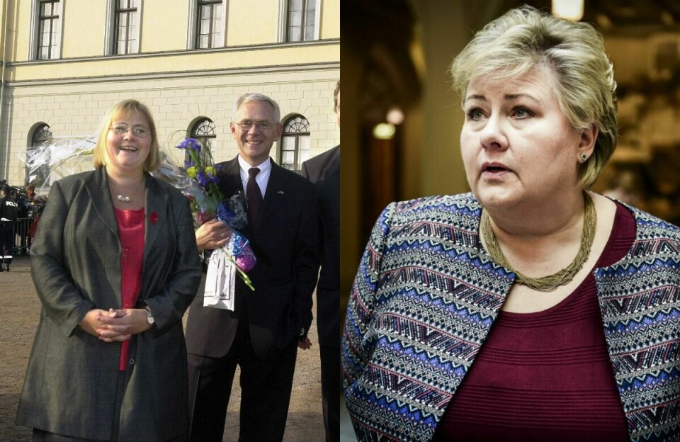 Statsminister og leder i Høyre Statsminister og leder i Høyre