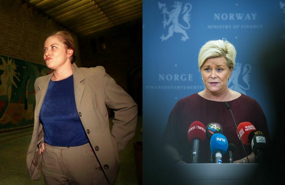 Finansminister og leder i Fremskrittspartiet Finansminister og leder i Fremskrittspartiet